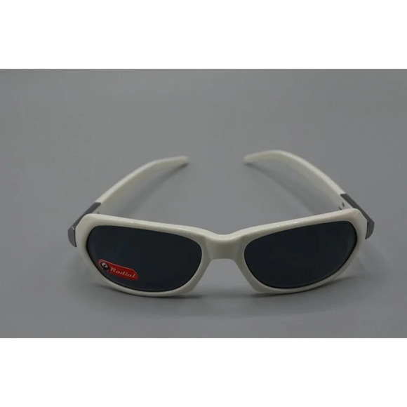 Dragon Radial Sunglasses YOUTH Kids Sport Casual Unisex White w/ Gray Lenses - Picture 3 of 9